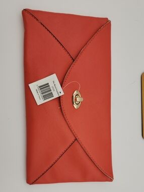 The Royal Standard Envelope Clutch Coral Envelope Turn-Lock